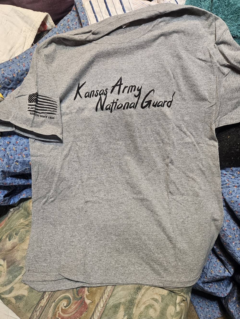 Kansas Army Nationl Guard Promo Tee